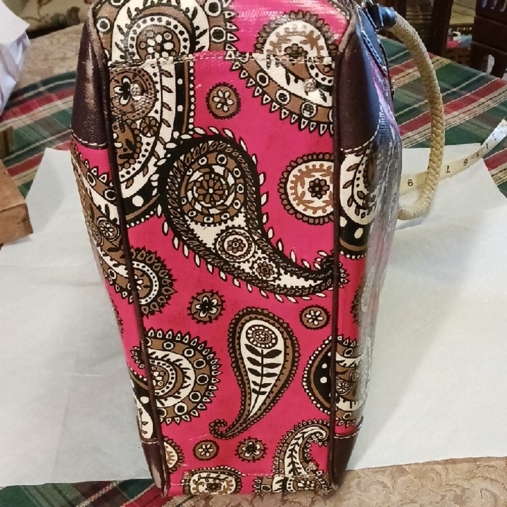 Kate Spade Paisley Tote Bag with Rope Handles - Picture 11 of 13